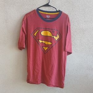 "Make Offer" DC Comics Red Superman Short Sleeve Tee